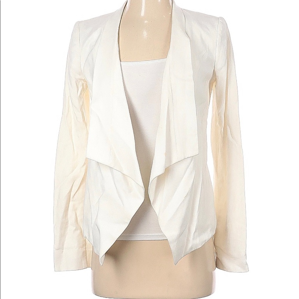 BCBG MaxAzria Womens Wool Blazer